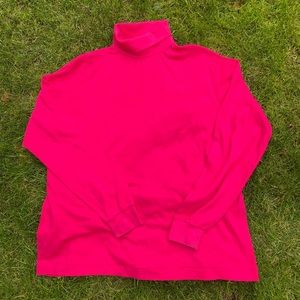 Rate Vintage REI Pink Turtle Neck